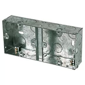 galvanised steel box frame|screwfix back boxes metal.